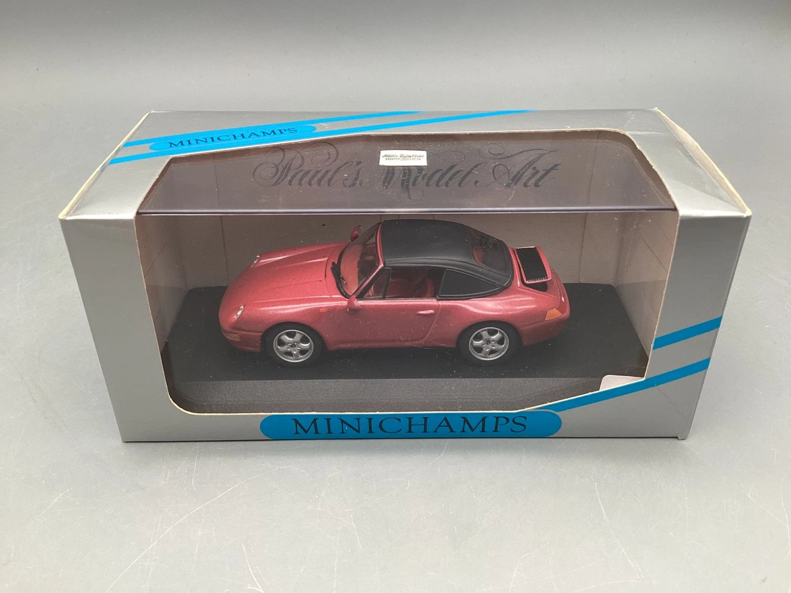 Modellautos 1:43 Minichamps Porsche 911 Cabriolet soft top 1994 mit OVP