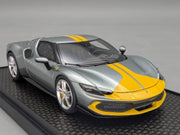 Modellautos 1:43 BBR Concept43 Ferrari 296 Assetto Fiorano Grigio Coburn mit OVP