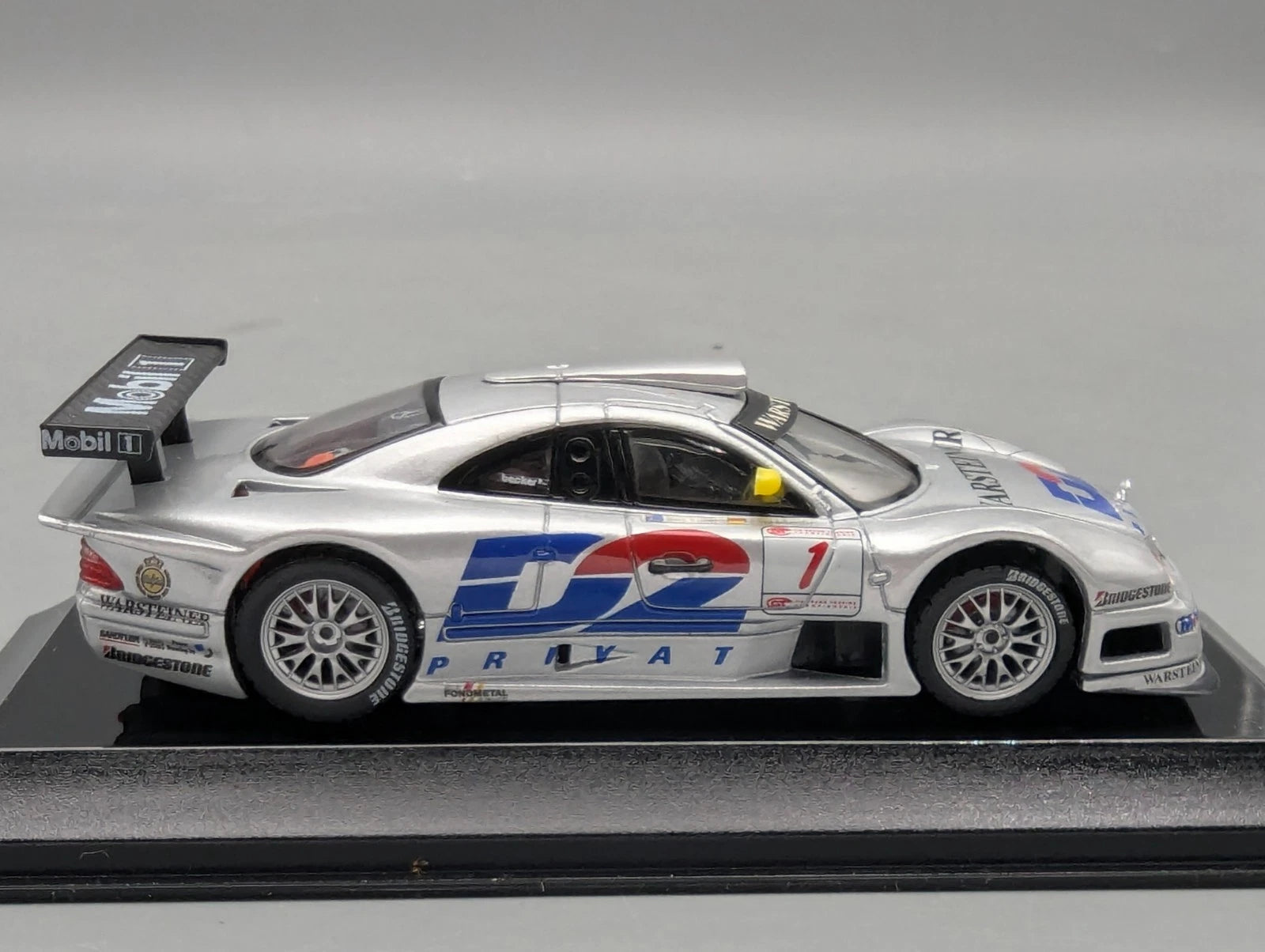 Modellautos 1:43 Maisto Mercedes Benz CLK-GTR 1998 #1 mit  Dealer OVP
