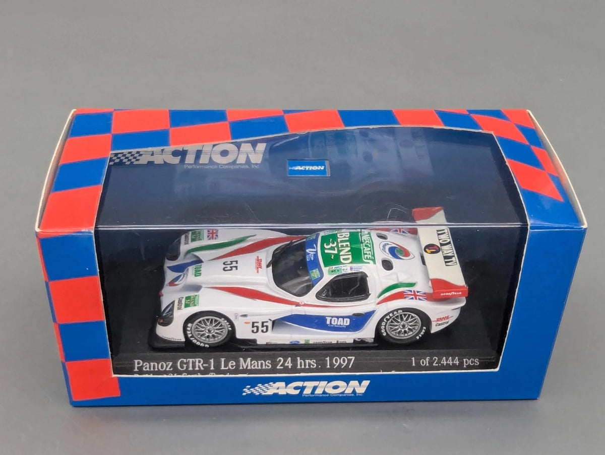 Modellautos 1:43 Action Panoz GTR-1 24h Le Mans 1997 Team DPR #55 mit OVP