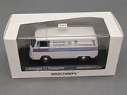 Modellautos 1:43 Minichamps Volkswagen VW T2 Transporter '72 Porsche Martini OVP