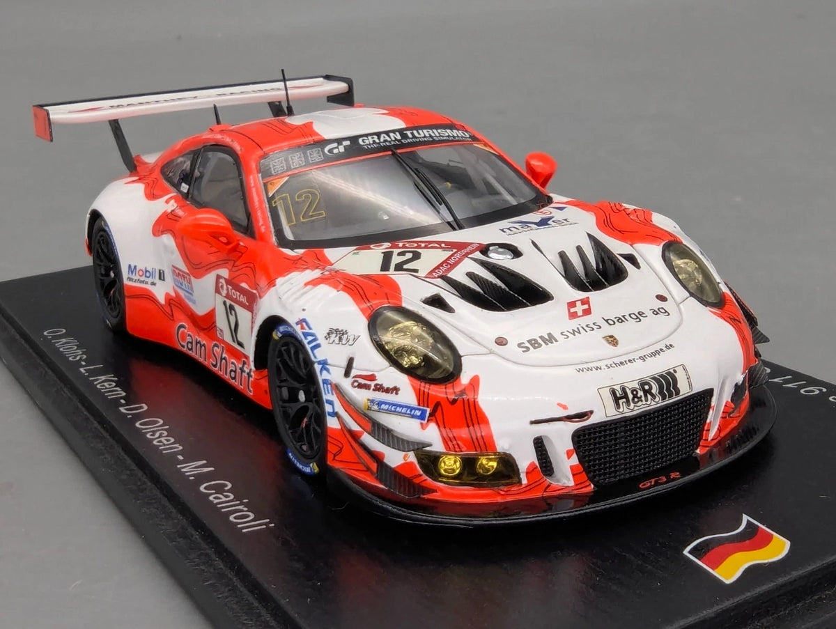 Modellautos 1:43 Spark SG524 Porsche 911 GT3 R 24H Nürburgring 2019 #12 OVP