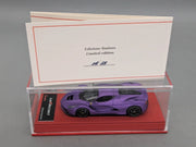 Modellautos 1:43 BBR Executive Ferrari LaFerrari Matt Mica Violet 06/15 OVP