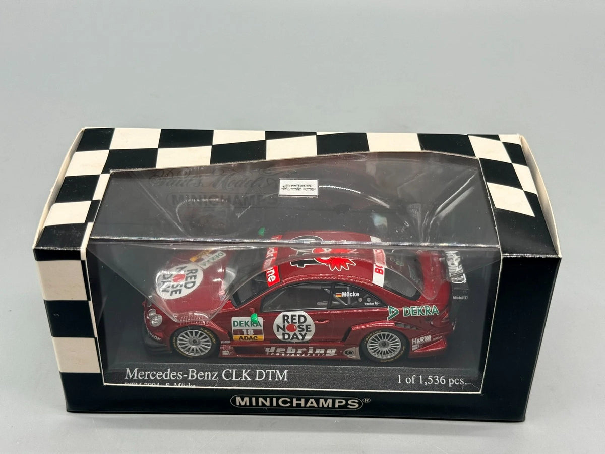 Modellautos 1:43 Minichamps Mercedes-Benz CLK DTM 2004 #18 mit OVP