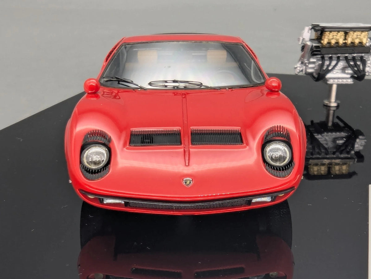 Eidolon Make Up 1:43 Lamborghini Miura P400 1967 Red Engine Set mit OVP