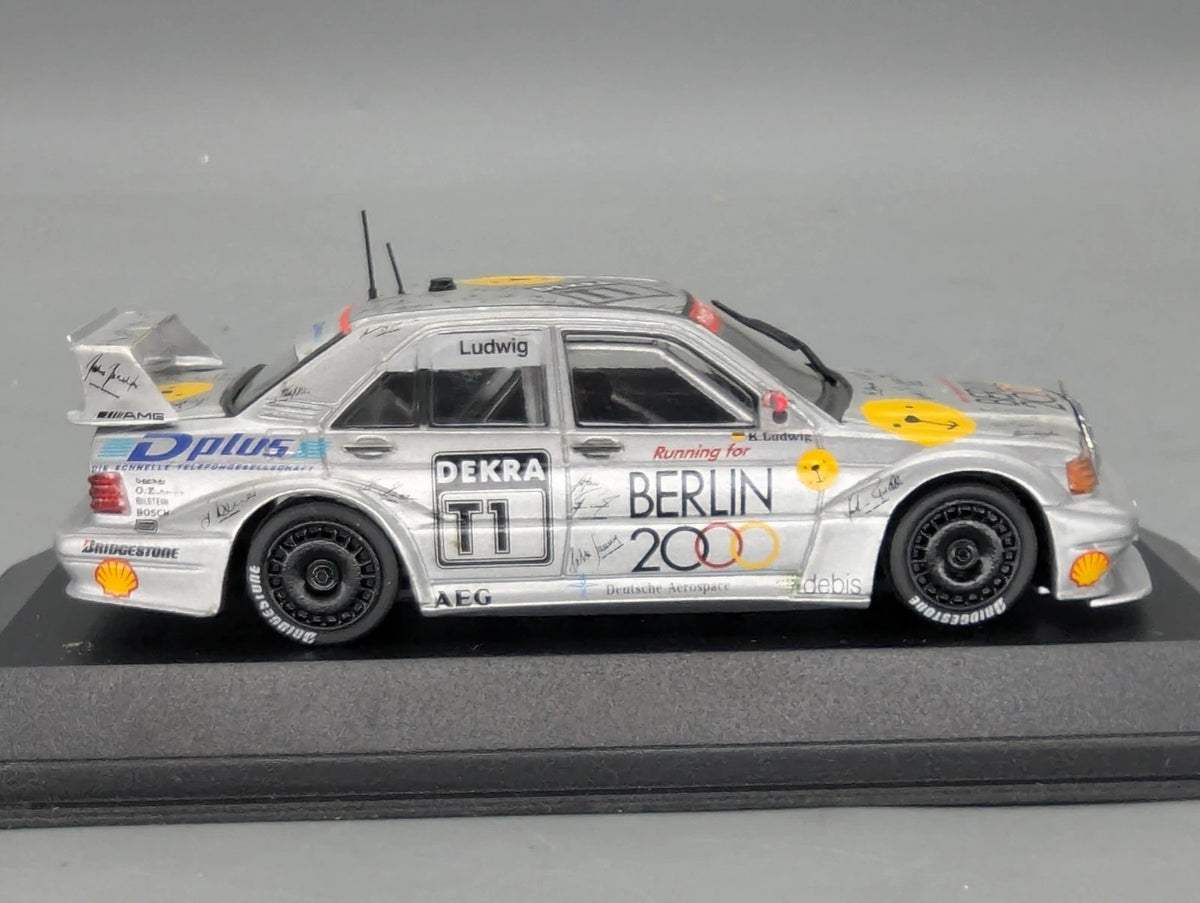 Modellautos 1:43 Minichamps Mercedes‑Benz 190 E Evo 2 DTM 1993 #1 Ludwig OVP