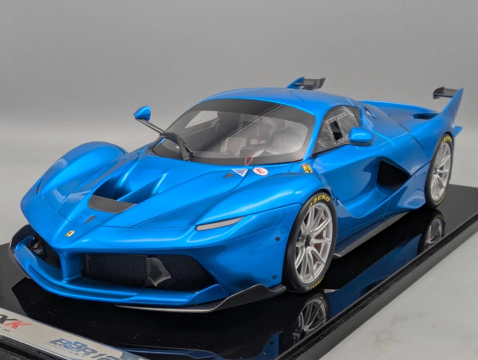 Modellautos 1:12 BBR Ferrari FXX-K 2014 Gloss Blue Emperor UNIKAT Ltd 01/01 OVP