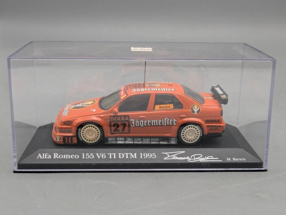 Modellautos 1:43 Minichamps Alfa Romeo 155 V6 TI DTM 1995 #27 Bartels mit OVP
