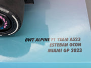 Modellautos 1:18 Minichamps BWT Alpine F1 Miami GP 2023 #31 Esteban Ocon mit OVP