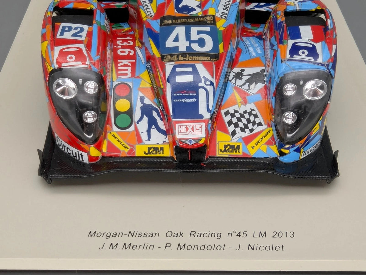 Modellautos 1:18 Spark 18S096 Morgan Nissan Oak Racing 24h Le Mans 2013 #46