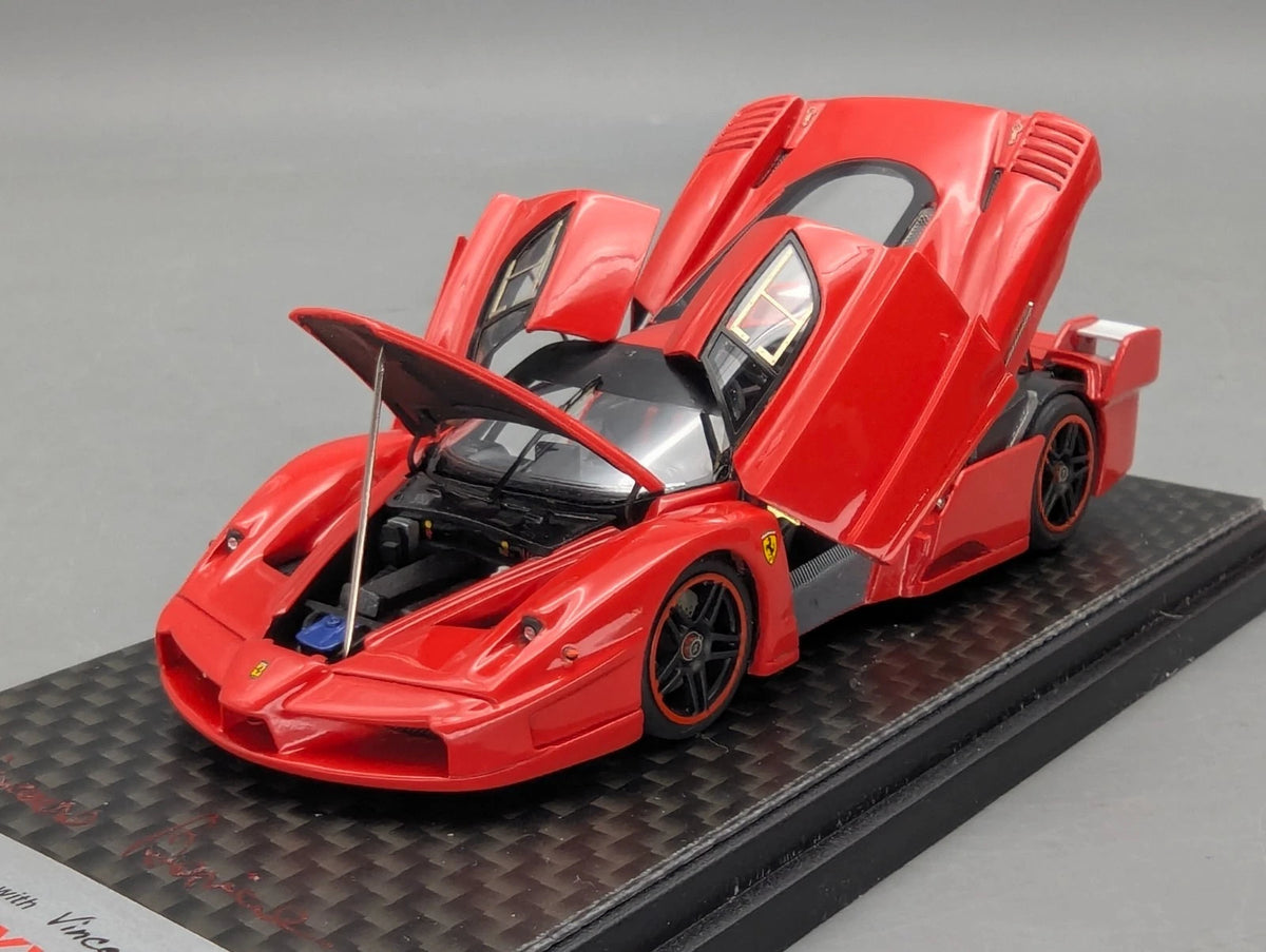 Modellautos 1:43 MR Models & V Bosica Ferrari FXX 2005 Open Door Funktion OVP