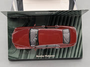 Modellautos 1:43 Minichamps Bentley Mulsanne 2010 Rot Red Metallic mit OVP