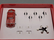 Modellautos 1:90 Schuco Montage Piccolo Porsche 356 Sportwagen Rot mit OVP