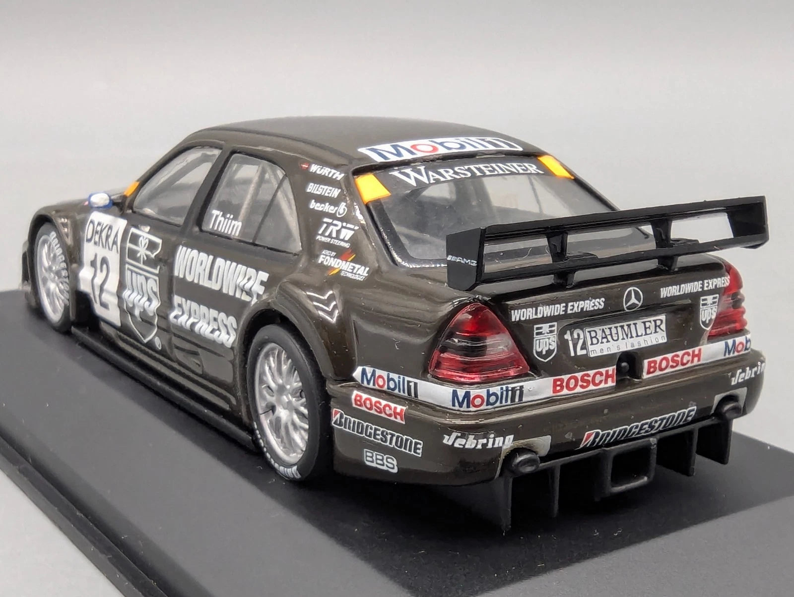 Modellautos 1:43 Minichamps Mercedes Benz C Klasse DTM 1996 #12 AMG K. Thiim OVP