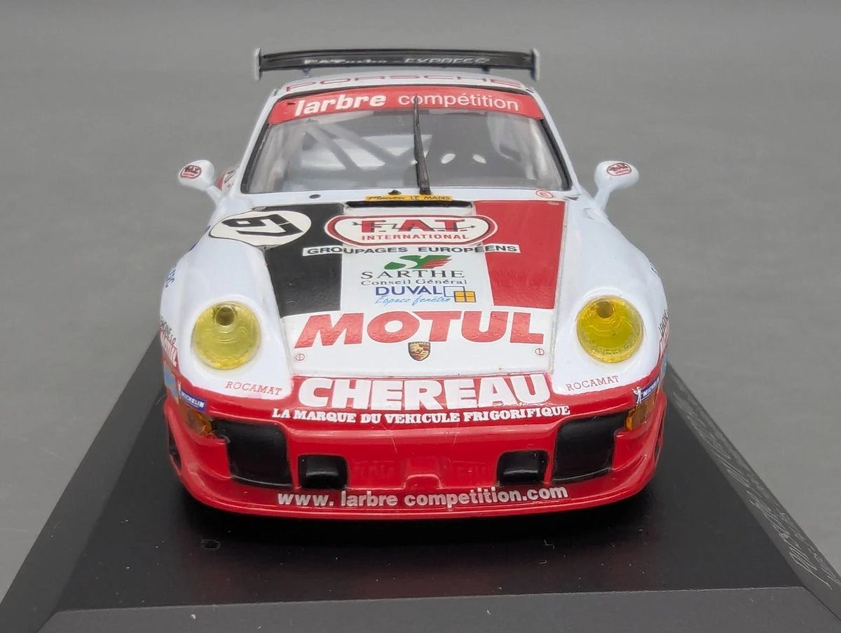 Modellautos 1:43 Minichamps Porsche 911 GT2 EVO 24h Le Mans 1999 #67 mit OVP