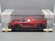 Modellautos 1:12 BBR Ferrari FXX-K EVO Soft Red Unikat Ltd 01/01 mit Vitrine OVP