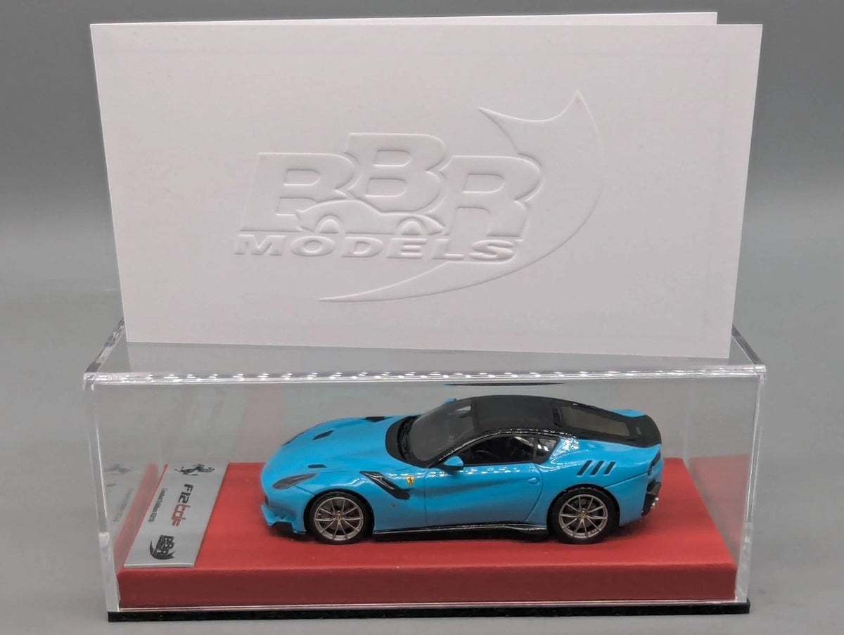 Modellautos 1:43 BBR Concept43 Ferrari F12 TdF Baby Blu Limitiert 02/10 mit OVP