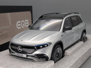 Modellautos 1:18 NZG Mercedes Benz EQB Iridiumsilber mit Dealer OVP