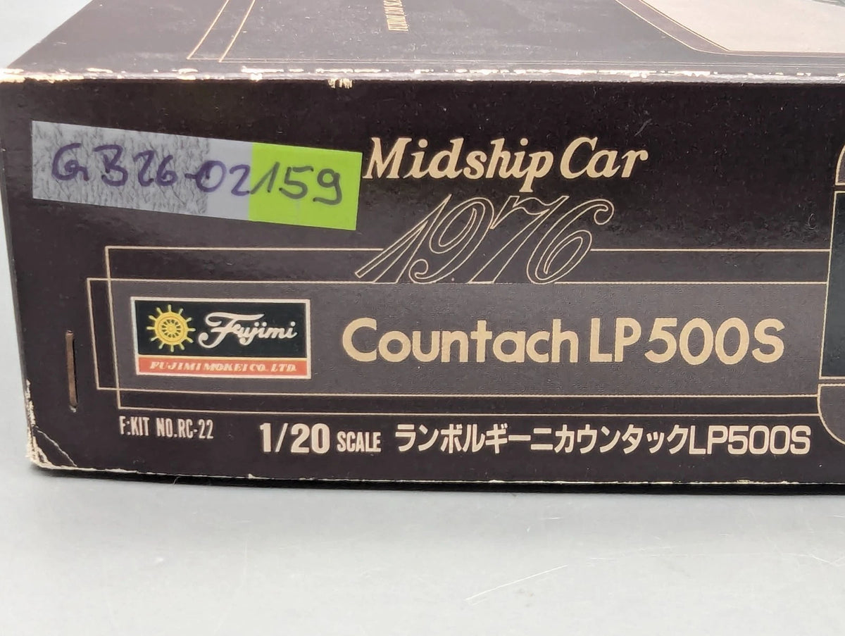 Modellautos Bausatz 1:20 Fujimi Lamborghini Countach LP500S mit OVP