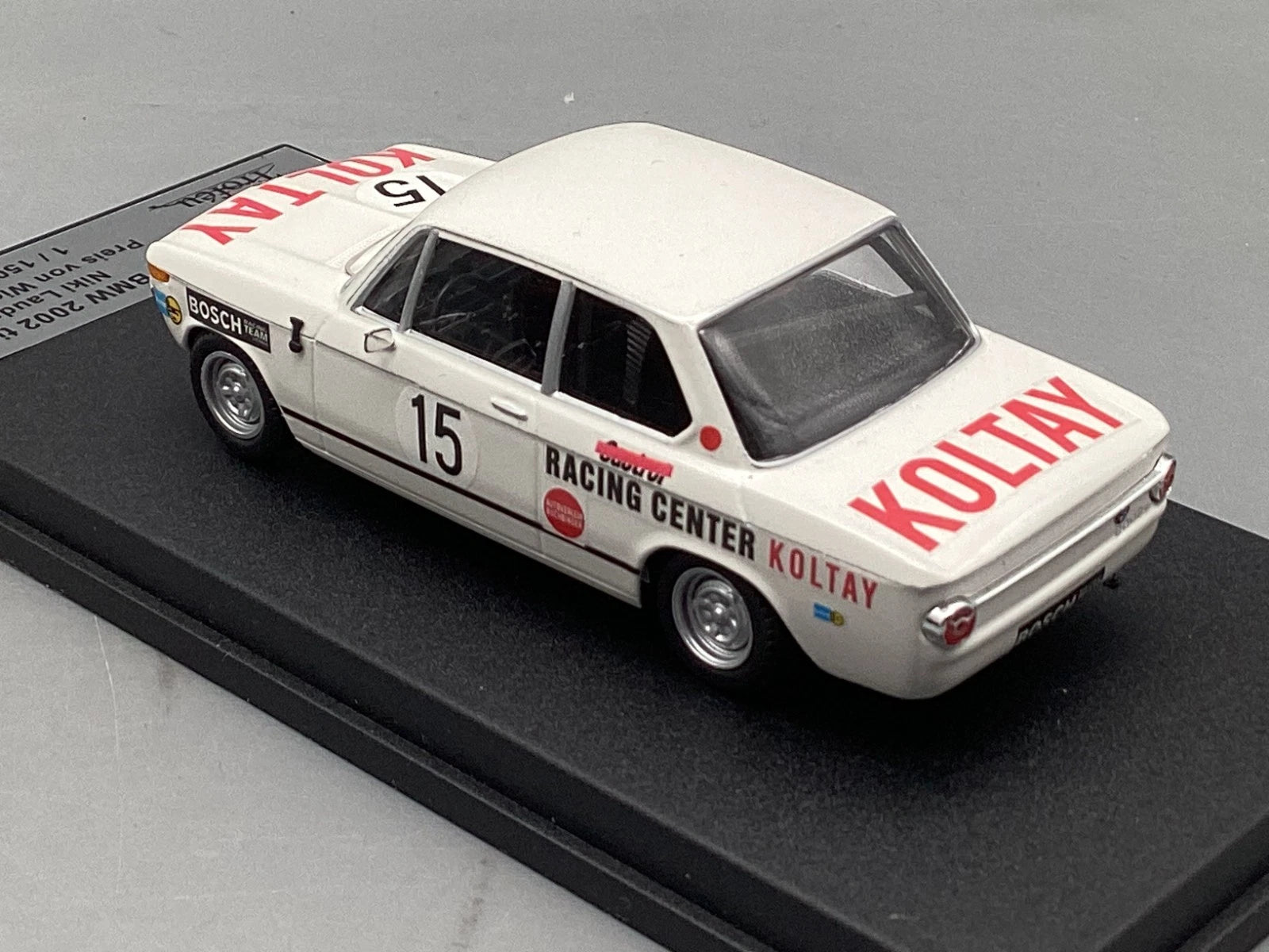 Modellautos 1:43 Trofeu BMW 2002 ti Preis von Wien 1973 Niki Lauda #15 mit OVP