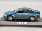 Modellautos 1:43 Minichamps Volvo S40 Lagunengrün mit Dealer OVP