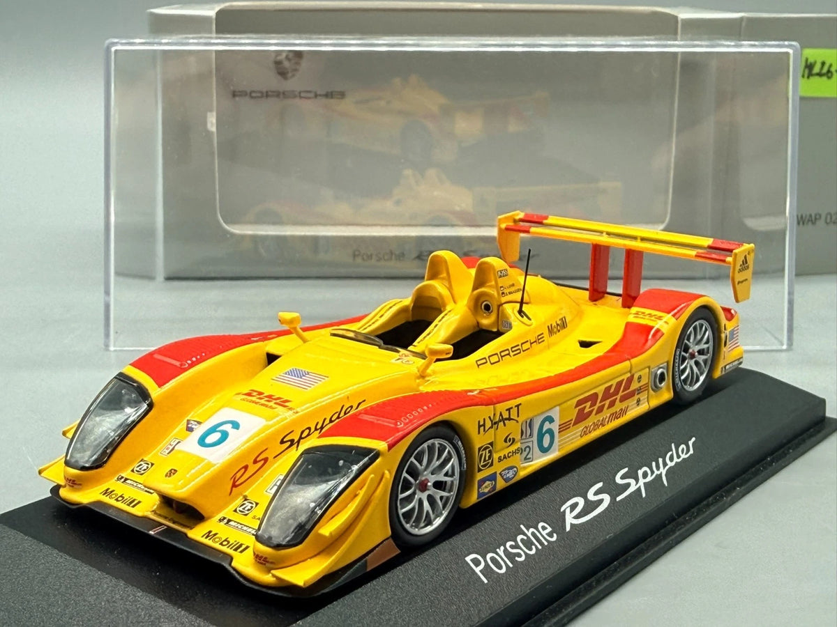 Modellautos 1:43 Minichamps Porsche RS Spyder mit OVP