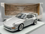 Modellautos 1:18 UT Models Porsche 911 GT2 Silber mit OVP