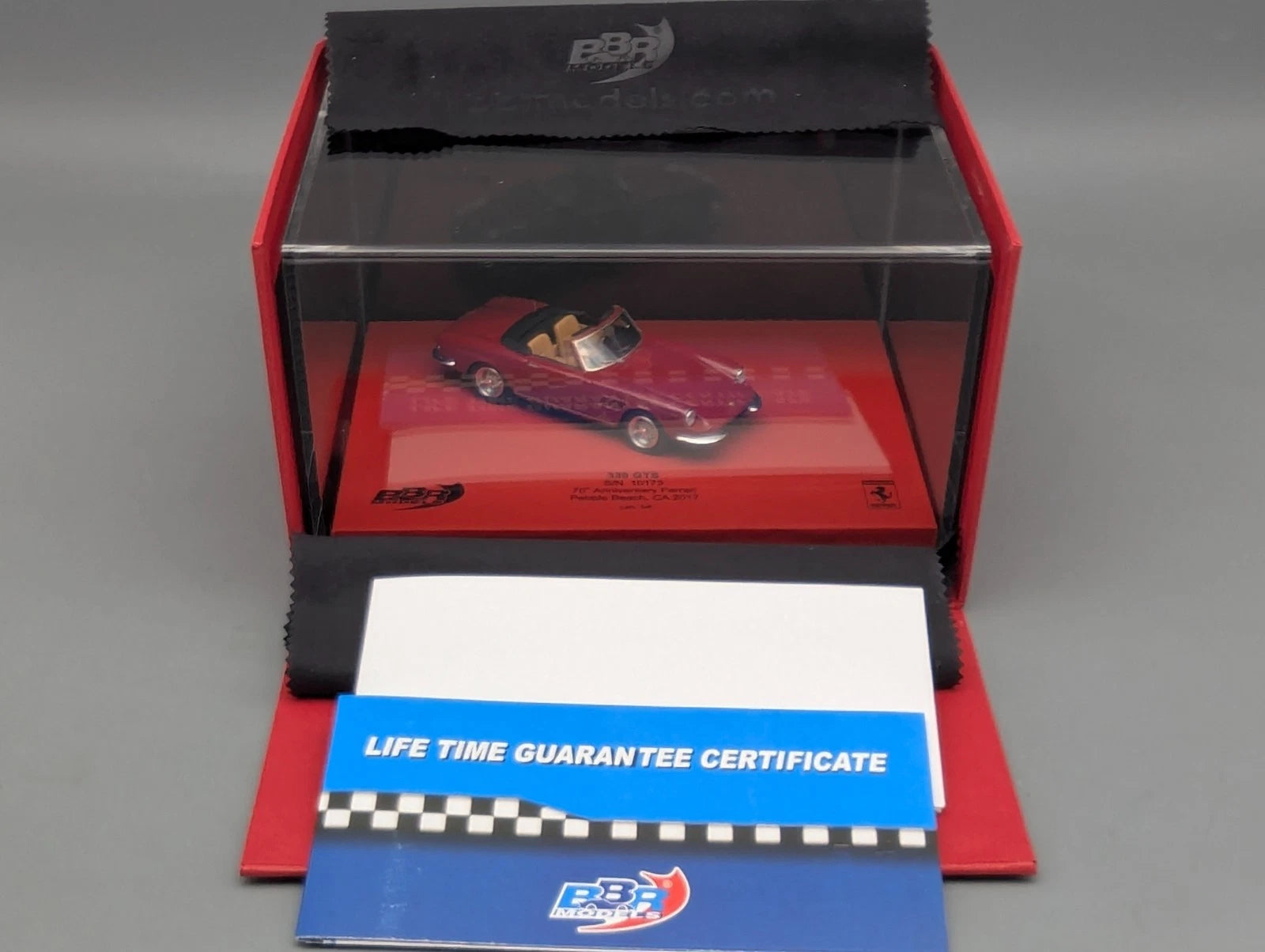 Modellautos 1:43 BBR Ferrari 330 GTS 70th Annivers. 2017 Limited 01/05 mit OVP