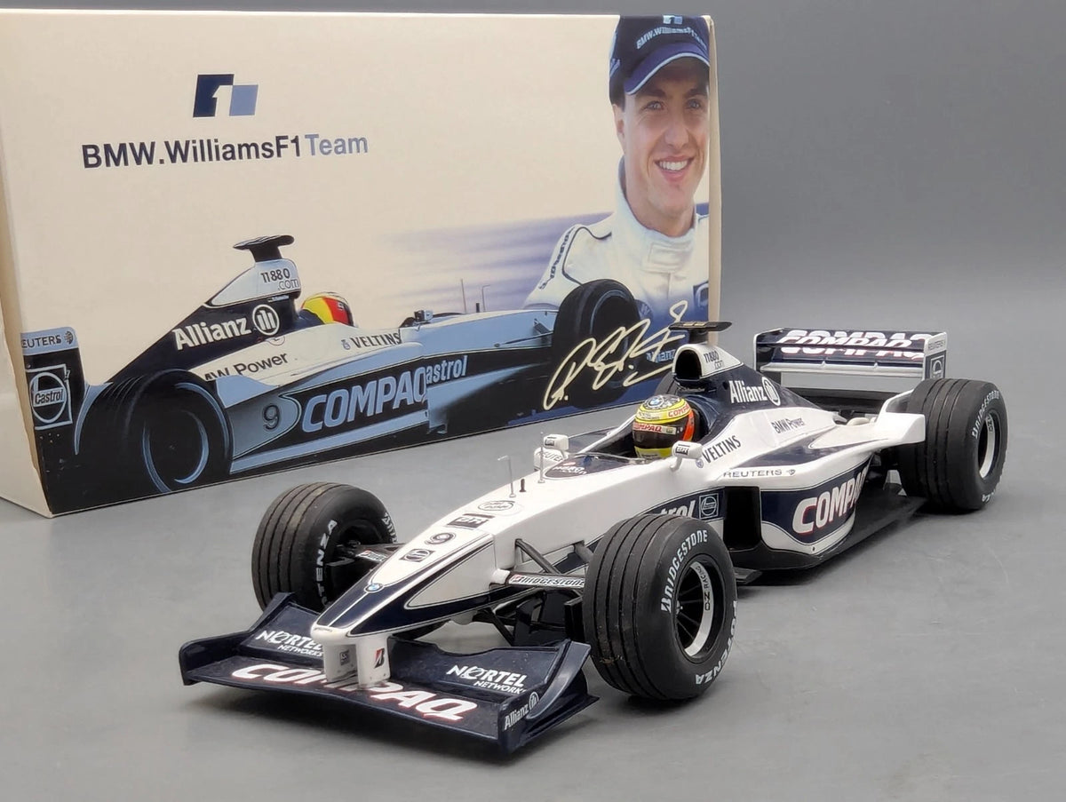 Modellautos 1:18 Minichamps Williams BMW F1 FW22 2000 #9 R Schumacher Dealer OVP