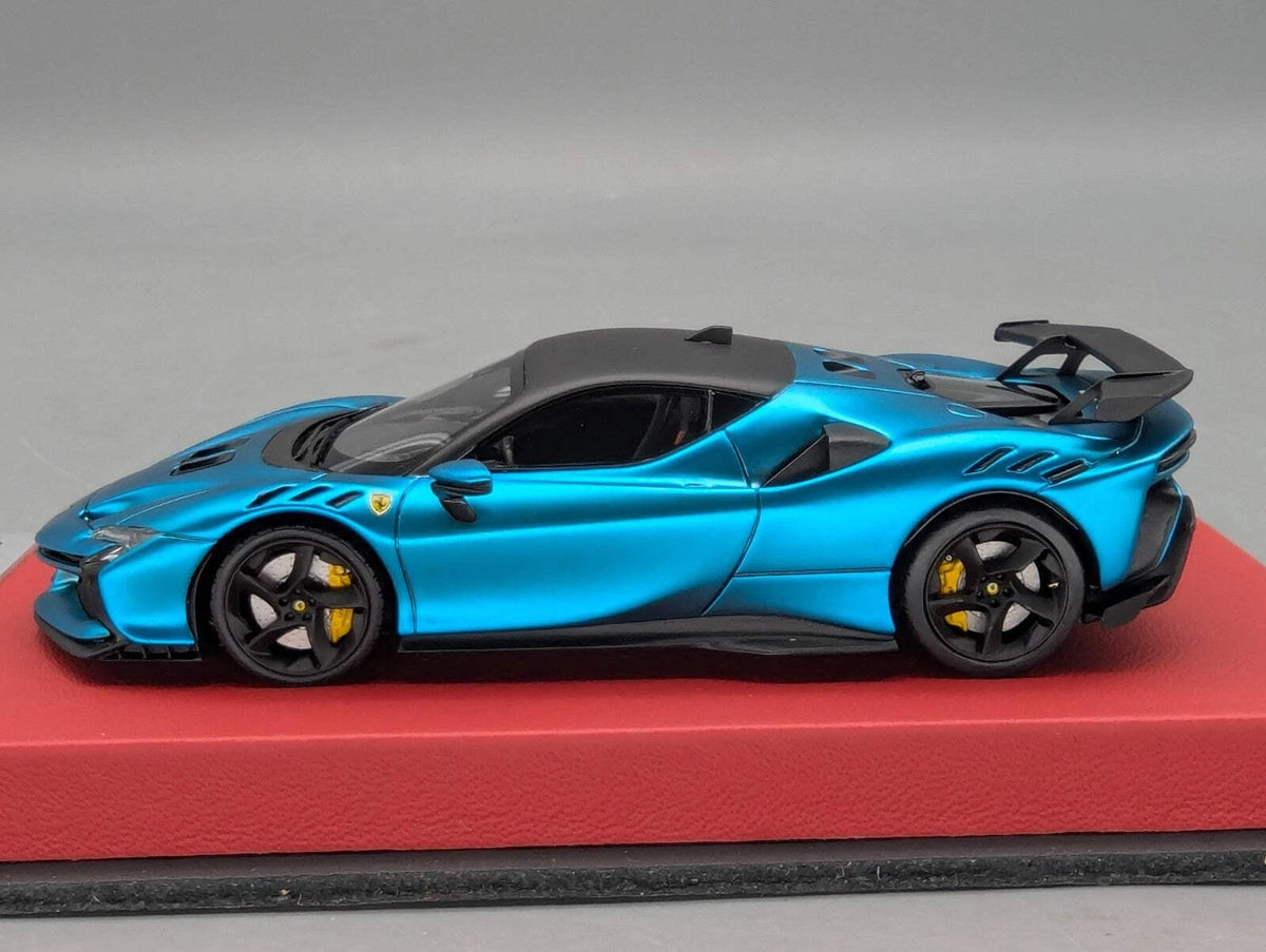 Modellautos 1:43 BBR Concept43 Ferrari SF90XX Stradale C Matt Blue Ltd 07/15 OVP