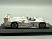 Modellautos 1:43 Minichamps Audi R8 Le Mans 24h 2003 #5 mit OVP