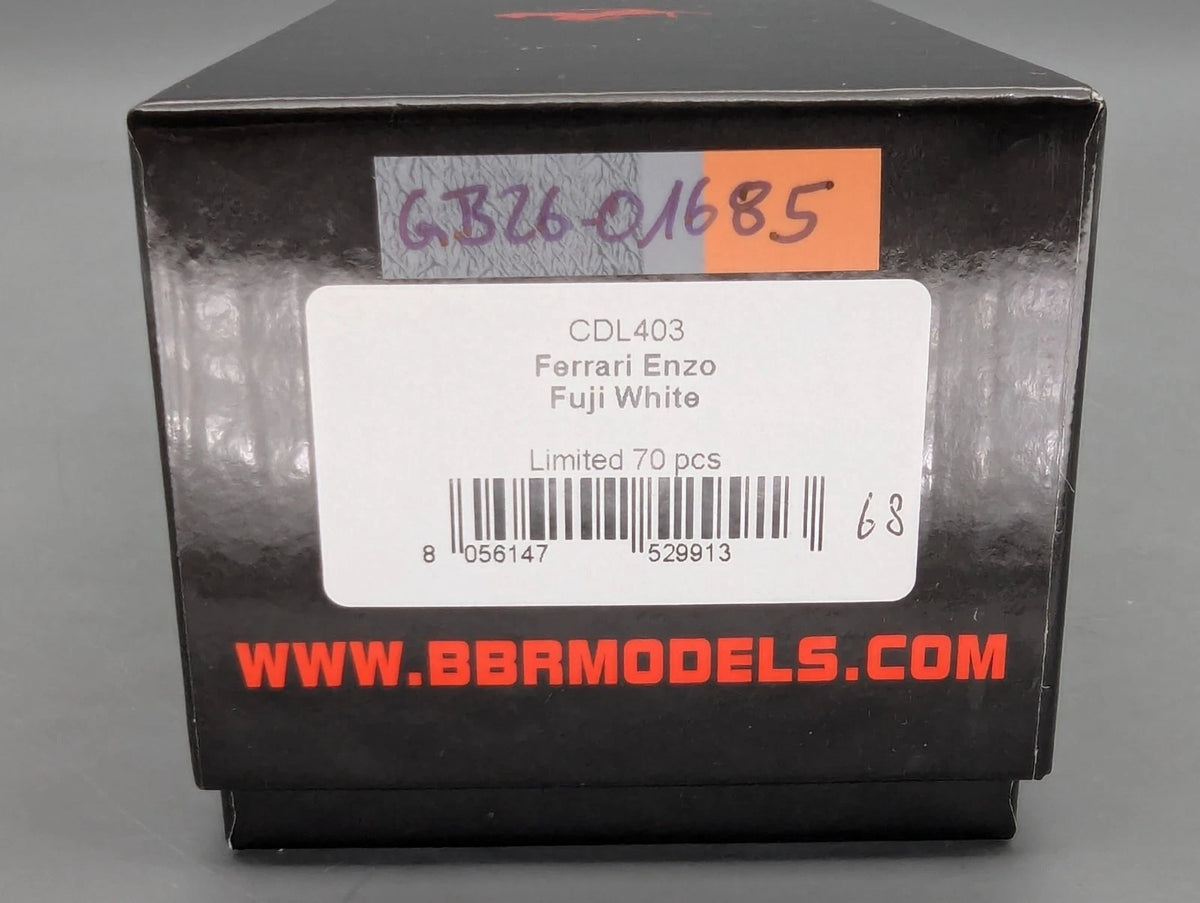 Modellautos 1:43 BBR Executive Calsito Ferrari EnzoFuji White Ltd 68/70 OVP