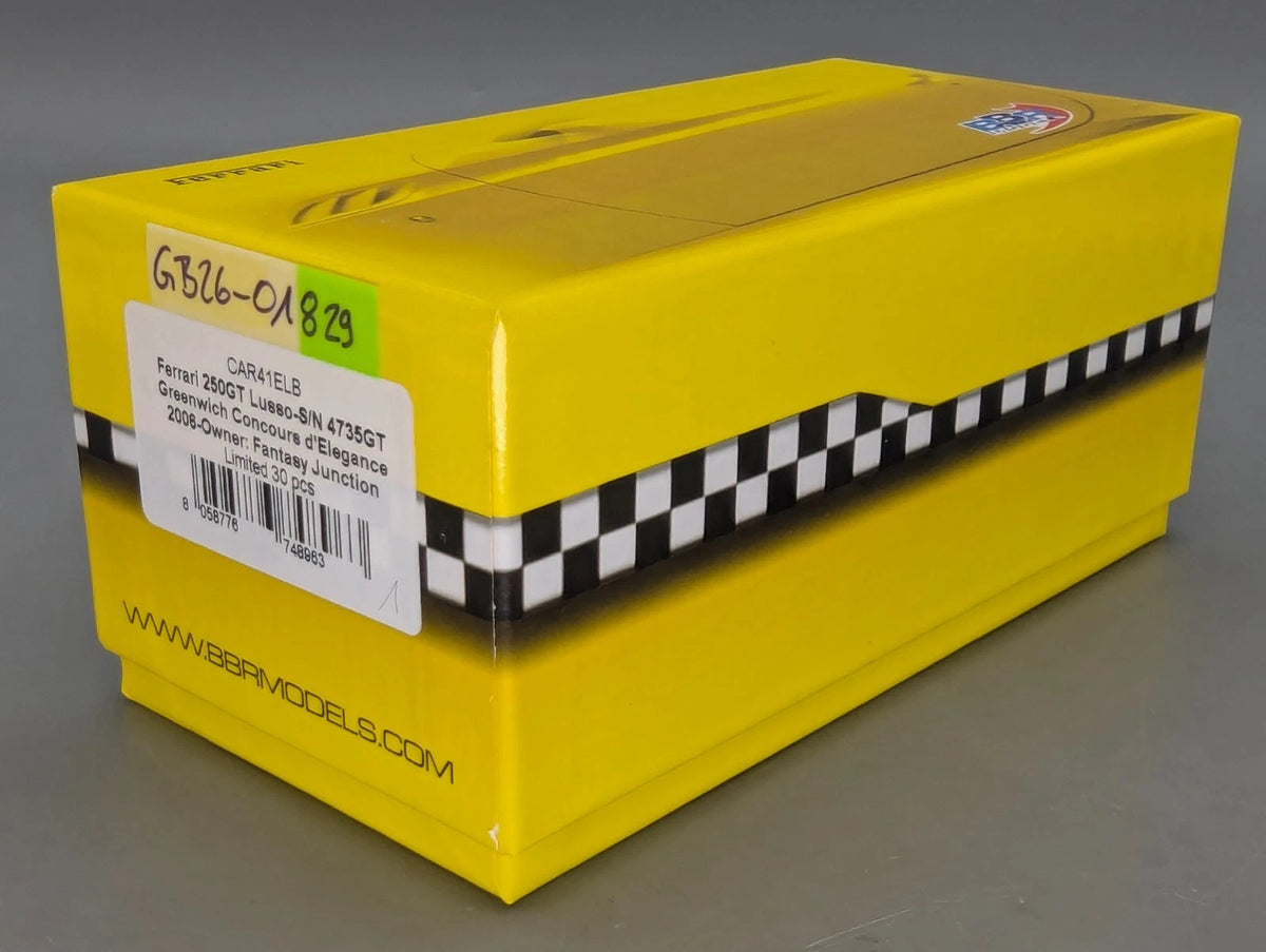 Modellautos 1:43 BBR Ferrari 250 GT Lusso S/N 4735 Ltd 01/30 in OVP