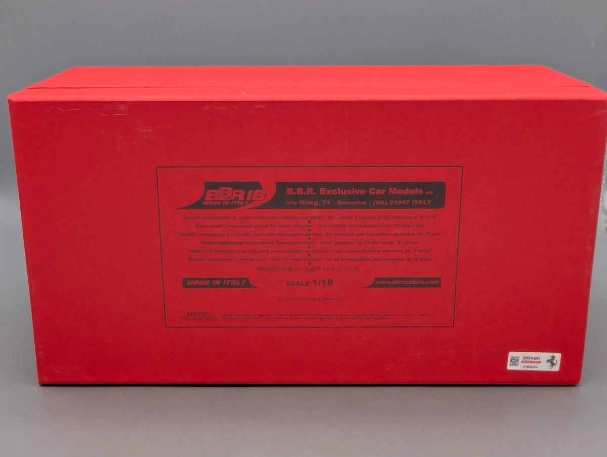 Modellautos 1:18 BBR Ferrari 275 GTB/4 Spider NART S/N 10917 01/36 pcs OVP