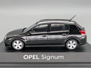 Modellautos 1:43 Schuco Opel Signum Schwarz mit Dealer OVP