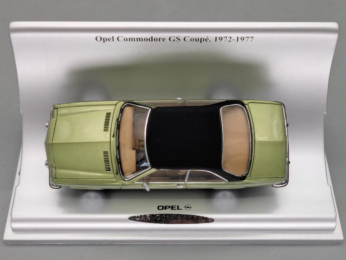 Modellautos 1:43 Ixo PCT Opel Car Collection Opel Commodore GS Coupe Dealer OVP