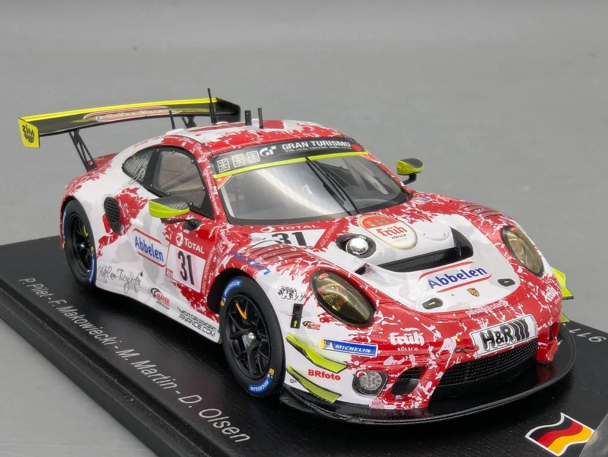 Modellautos 1:43 Spark SG782 Porsche 911 GT3 R 24H Nürburgring 2021 #31 OVP
