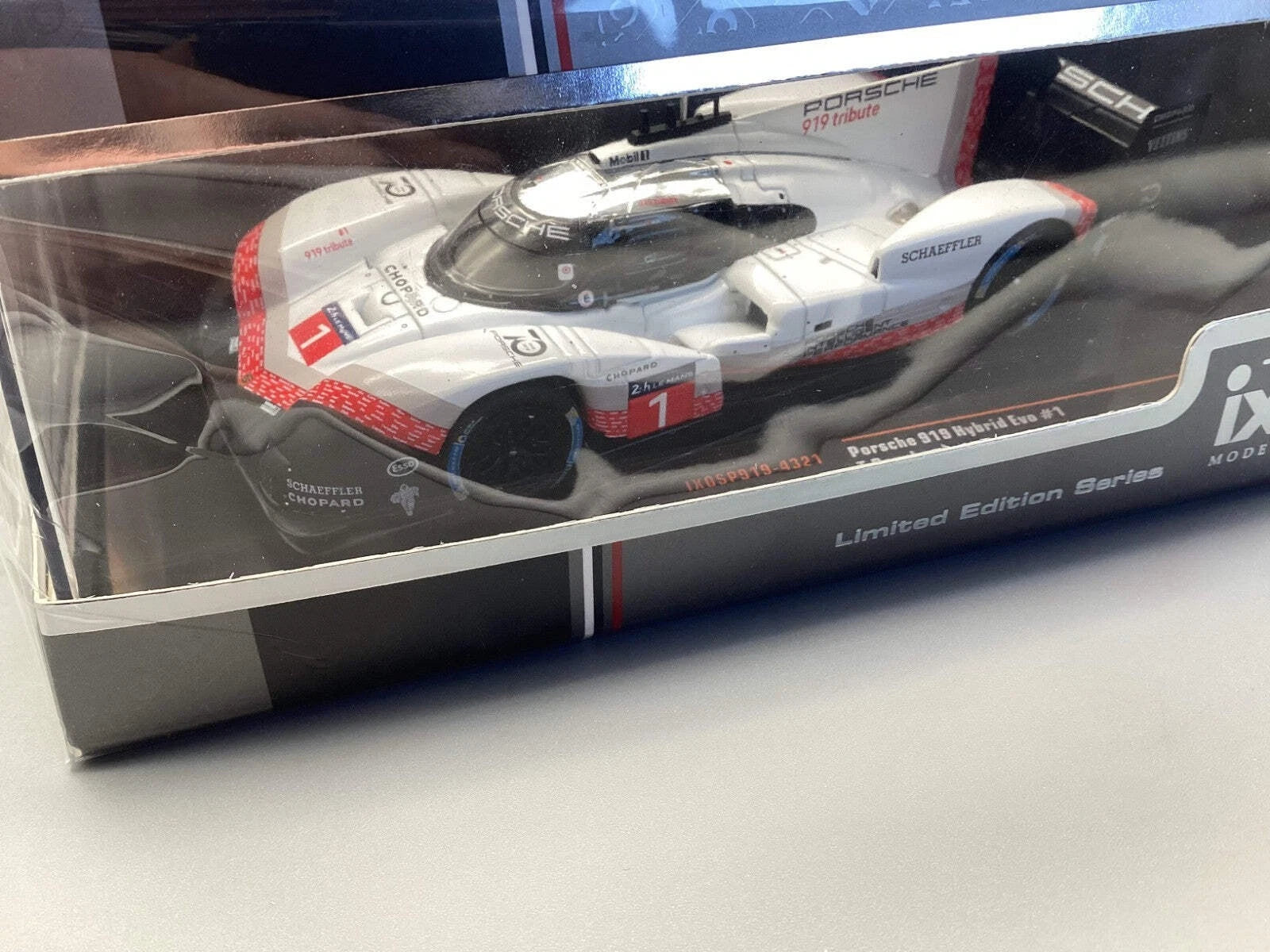 Modellautos 1:43 Ixo Porsche 919 Hybrid #1 Record Lap Tribute Tour 2018 mit OVP