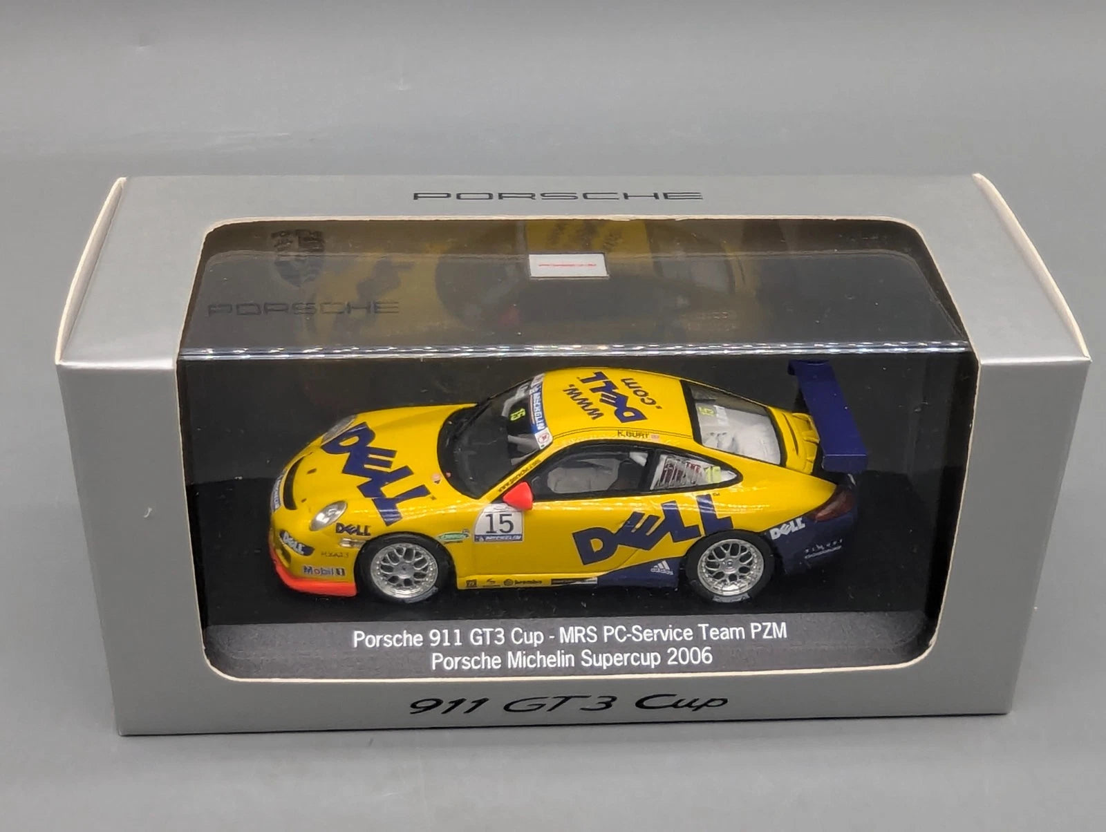 Modellautos 1:43 Minichamps Porsche 911 GT3 Cup Supercup 2006 WAP Dealer OVP