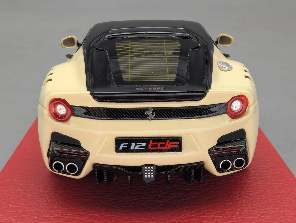 Modellautos 1:43 BBR Concept43 Ferrari F12 TDF Avorio Gloss Ltd 02/15 OVP