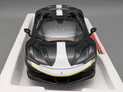 Modellautos 1:18 Bburago Ferrari SF90 Spider Assetto Fiorano Schwarz mit OVP