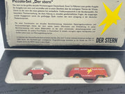 Modellautos 1:90 nicht 1:87 Schuco Piccolo-Set „Der Stern“ mit OVP