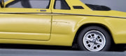 Modellautos 1:43 Neo Scale Models Opel Kadett Aero gelb Ltd 1/300 Vitrine
