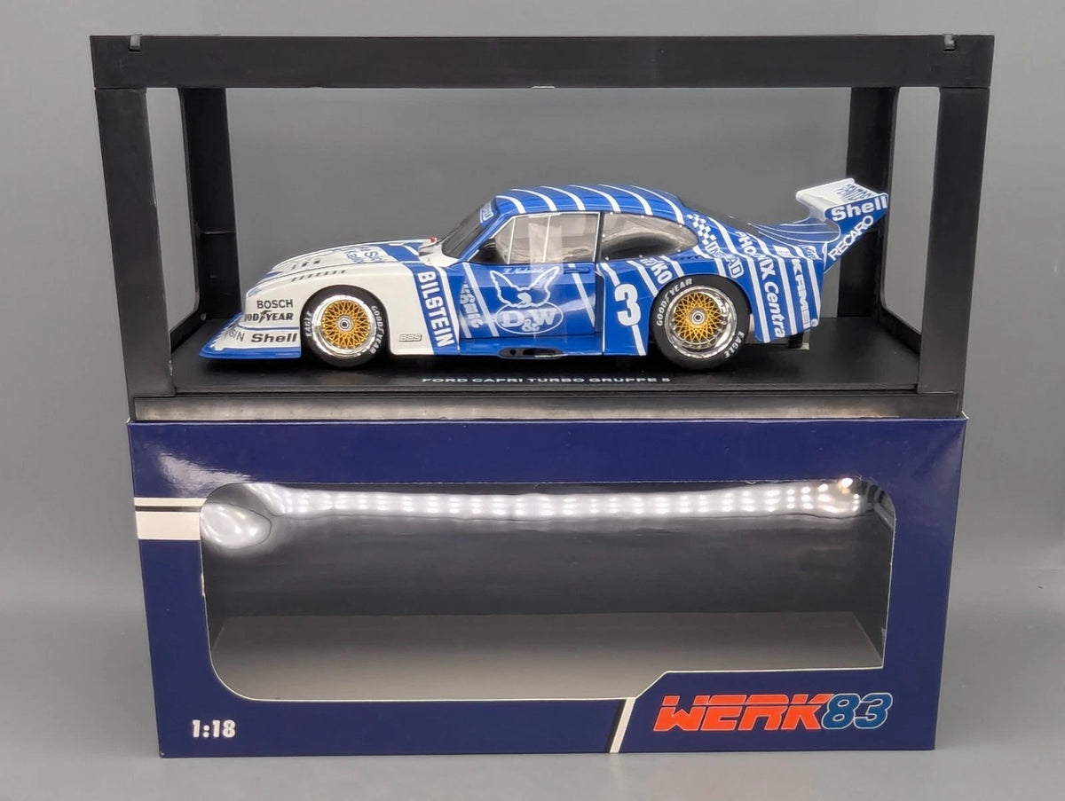 Modellautos 1:18 Werk83 Ford Capri Turbo Gr.5  DRM 1982 #3 K. Niedzwiedz OVP