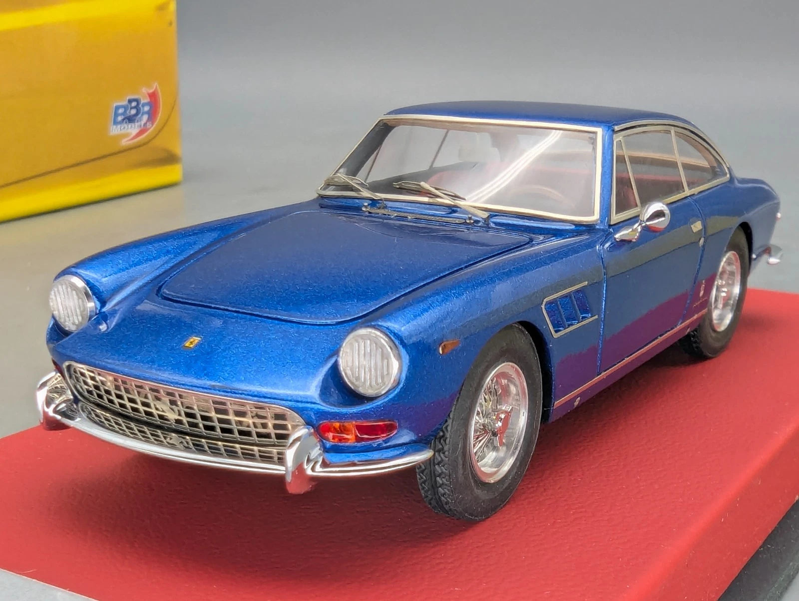 Modellautos 1:43 BBR Ferrari 330 GT Serie 2 S/N 8363GT VORSERIENMODELL 00/20 OVP