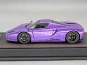 Modellautos 1:43 BBR Deluxe Calsito Ferrari Enzo Mica Violet Gloss Ltd 24/35 OVP