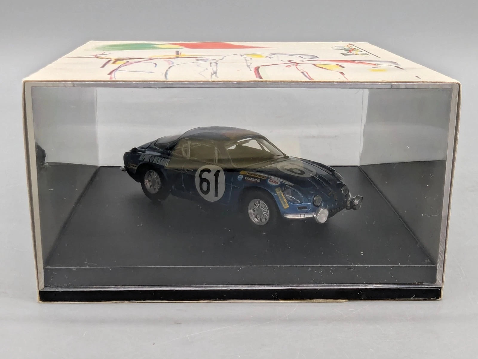 Modellautos 1:43 Trofeu Alpine Renault A110 24h Le Mans 1968 #61 Nusbaumer OVP