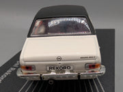 Modellautos 1:43 Ixo für Eaglemoss Opel Collection Rekord D 2,1 Liter Vitrine