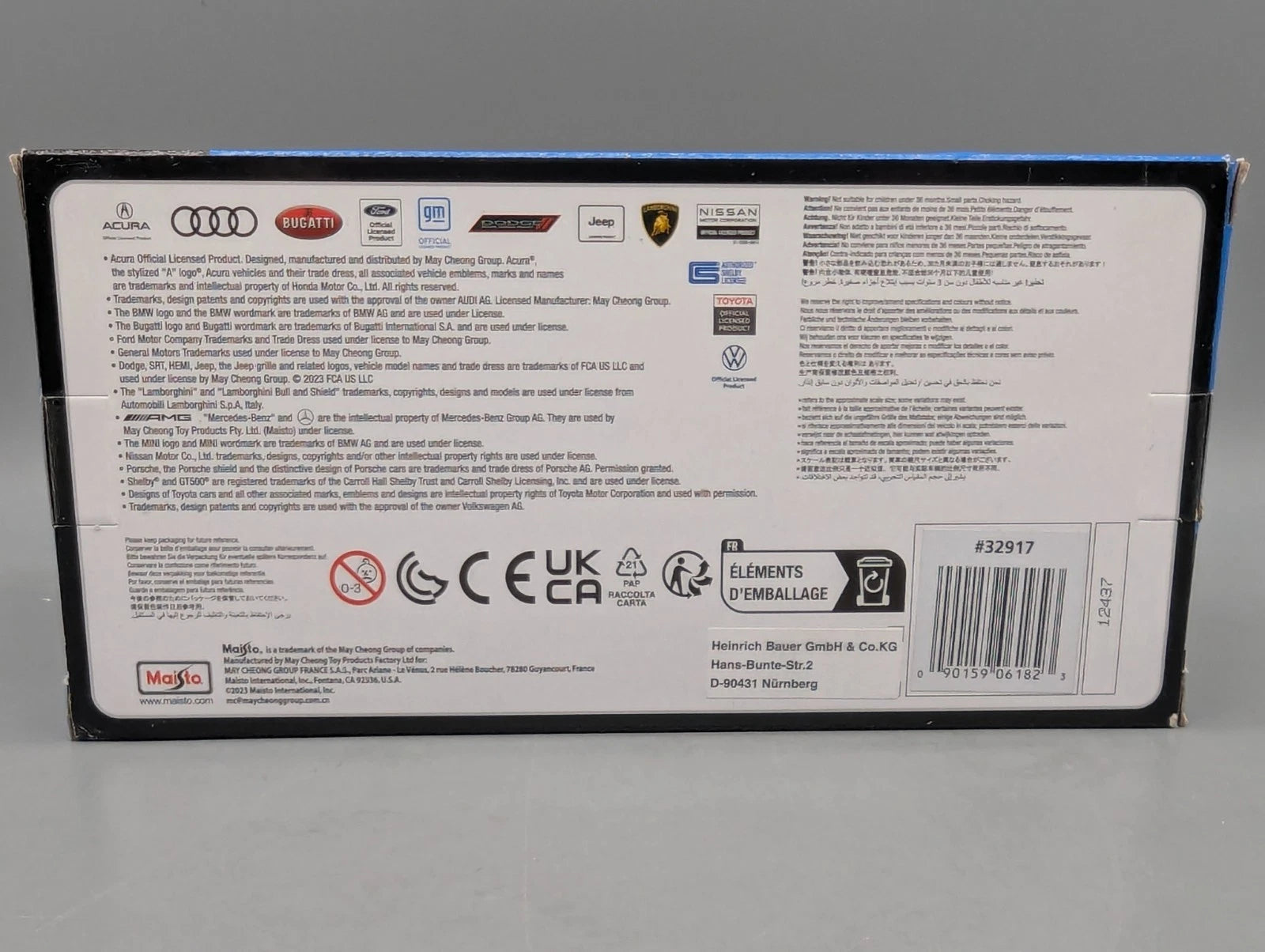 Modellautos 1:24 Maisto Toyota GR Supra mit OVP