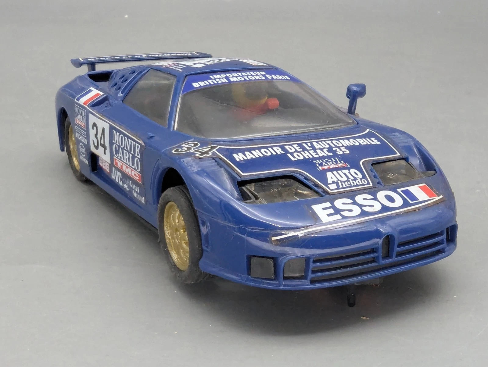 Modellautos Slotcar 1:32 Matchbox SCX  Bugatti EB 110 Le Mans 1994 #34 mit OVP